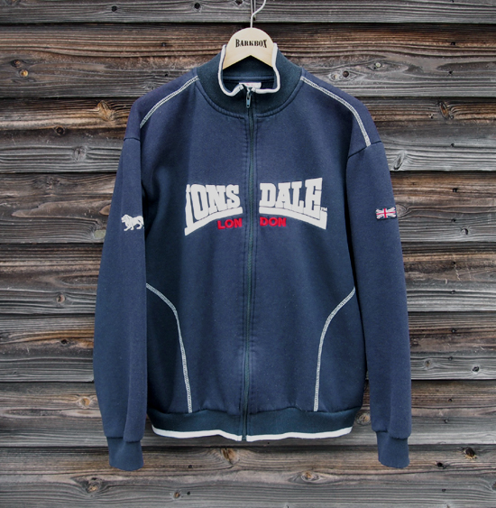 lonsdale zip up hoodie