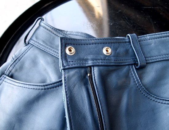 Vintage Lewis Leathers Navy Slim Trousers (26) VLP-09 - BARKBOX