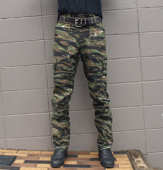 UK Combat Trousers Slim type (Tiger Camo) - BARKBOX
