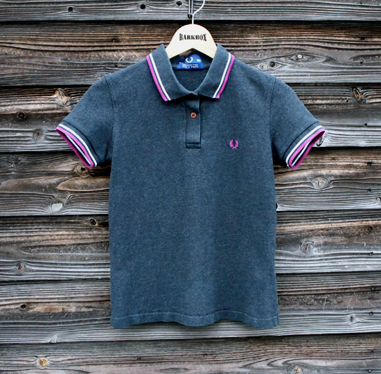 Vintage Fred Perry Gray Polo Shirts (XS) FP-10 - BARKBOX