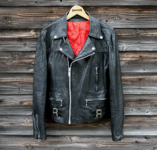 70's Real Leathers 3 Zip Lightning type (36) vjk-108 - BARKBOX