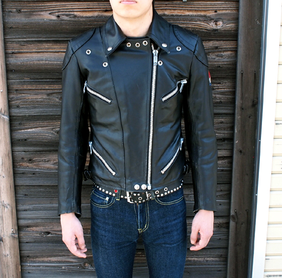 英国製 ヴィンテージ ケット (ケト) レザー モーターサイクル レザー