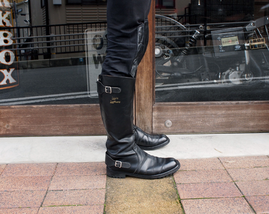 Vintage Lewis Leathers Super Hunter Boots 224C (UK/9.5) ukb-185 Vintage Lewis Leathers Super Hunter Boots 224C (UK/9.5) ukb-185