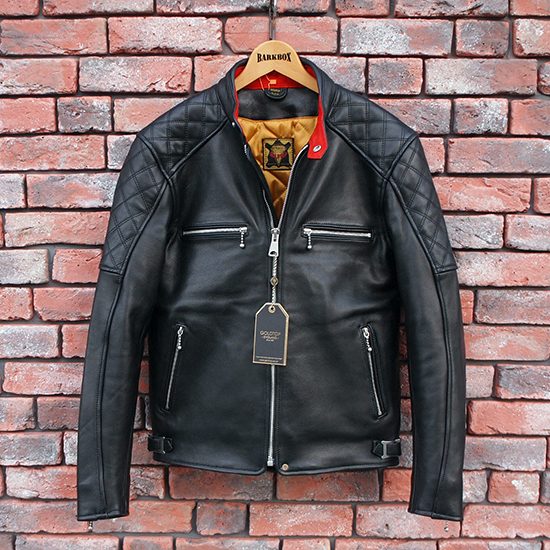 <img class='new_mark_img1' src='https://img.shop-pro.jp/img/new/icons29.gif' style='border:none;display:inline;margin:0px;padding:0px;width:auto;' />GOLDTOP The Flat Tracker Leather Jacket