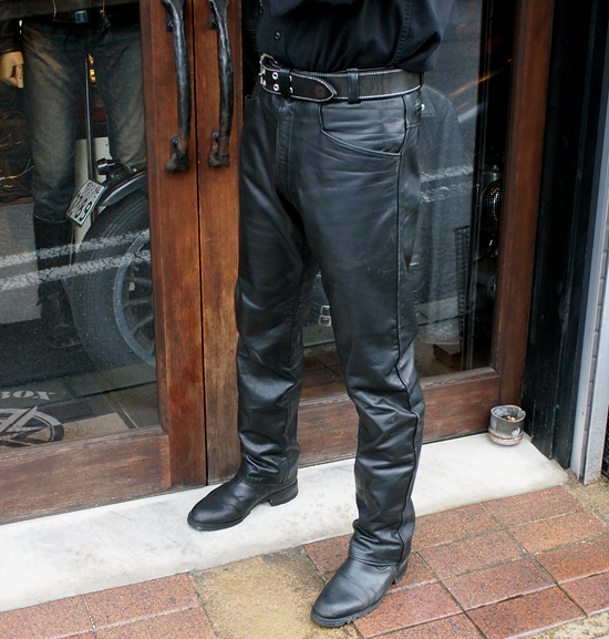 ビンテージ BRITISH CYCLE LEATHERS レザーパンツ 革パン culto.pro