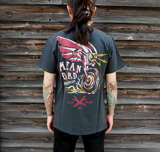 Bootleggers バイカープリントTシャツ L 赤 Bootleggers バイカープリントTシャツ L 赤 - メルカリ