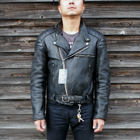 豪華 ACE fFLlQ LEATHERS ukレザーライダース 革ジャン ロンジャン