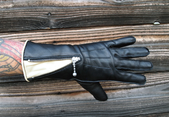 <img class='new_mark_img1' src='https://img.shop-pro.jp/img/new/icons55.gif' style='border:none;display:inline;margin:0px;padding:0px;width:auto;' />GOLDTOP Ball Zip Unlined Leather Gloves [GTG-5]