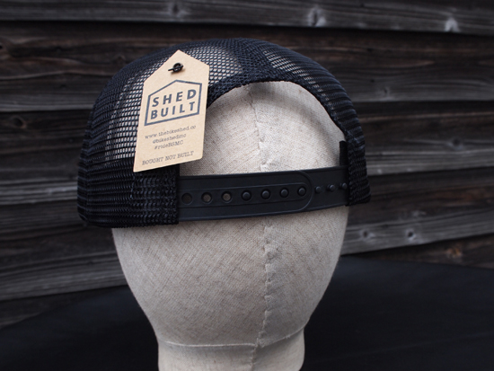 バイク シェド ロンドン ブラック 黒 メッシュ キャップ ロッカーズ