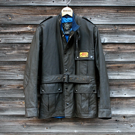 クリーニング済 リプルーフ済 英国製 Kett レザー ビンテージ ワックス