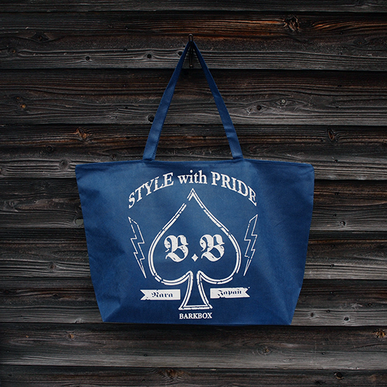 <img class='new_mark_img1' src='https://img.shop-pro.jp/img/new/icons5.gif' style='border:none;display:inline;margin:0px;padding:0px;width:auto;' />BARKBOX Reusable Shopping Big Bag - Navy