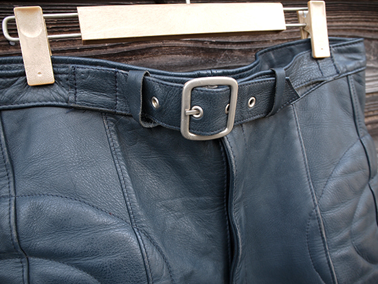 TT Leathers Padded Slim Leather Trousers 