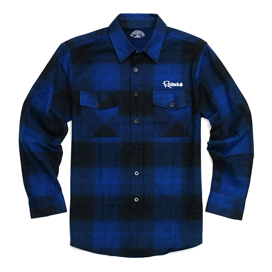 <img class='new_mark_img1' src='https://img.shop-pro.jp/img/new/icons5.gif' style='border:none;display:inline;margin:0px;padding:0px;width:auto;' />Toxico London Lumberjack Shirt (Blue/Black)