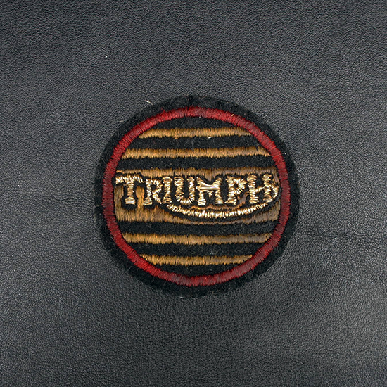 ヴィンテージ ロッカーズ ワッペン トライアンフ Triumph 刺繍 パッチ
