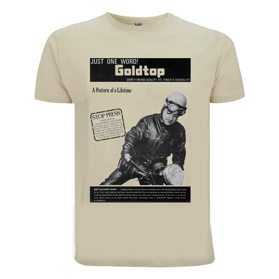 ゴールドトップ イングランド Tシャツ ソフト コンベッド コットン 100