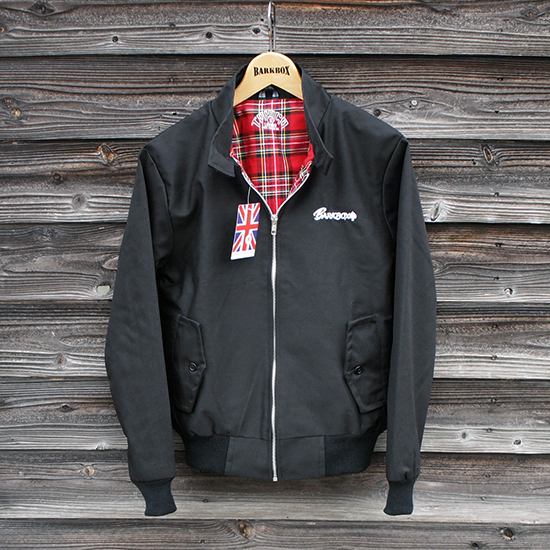 BARKBOX Black Harrington Jacket (Made by Toxico London) - BARKBOX