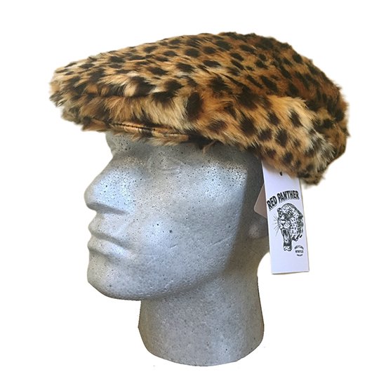 <img class='new_mark_img1' src='https://img.shop-pro.jp/img/new/icons5.gif' style='border:none;display:inline;margin:0px;padding:0px;width:auto;' />Pride & Clarke London Teddy Boy Cheetah Faux Fur Cap