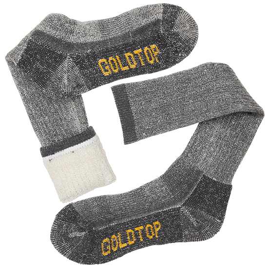 <img class='new_mark_img1' src='https://img.shop-pro.jp/img/new/icons55.gif' style='border:none;display:inline;margin:0px;padding:0px;width:auto;' />GOLDTOP Merino Wool Motorcycle Socks