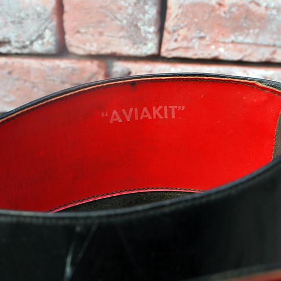 Vintage Aviakit 60's Lewis Leathers 2391 Boots (UK/8) ukb-294