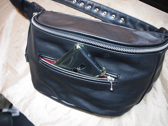 BARKBOX オリジナル レザー ウエスト バッグ ベリー ポーチ ボディ