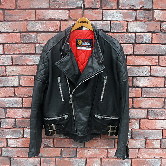 <img class='new_mark_img1' src='https://img.shop-pro.jp/img/new/icons5.gif' style='border:none;display:inline;margin:0px;padding:0px;width:auto;' />Vintage Belstaff Leather Jacket (42-44) vjk-252