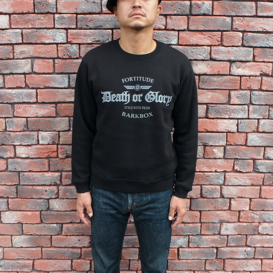 <img class='new_mark_img1' src='https://img.shop-pro.jp/img/new/icons5.gif' style='border:none;display:inline;margin:0px;padding:0px;width:auto;' />BARKBOX Crew Neck Sweat (Black)