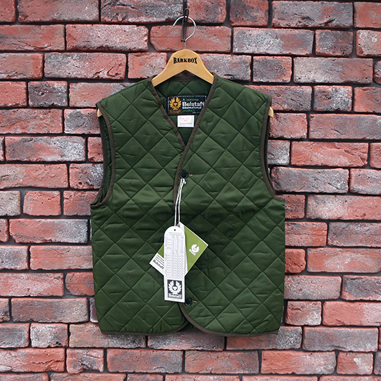 <img class='new_mark_img1' src='https://img.shop-pro.jp/img/new/icons5.gif' style='border:none;display:inline;margin:0px;padding:0px;width:auto;' />Deadstock Belstaff Quilted Bodywarmer Gilet (S) bel-008