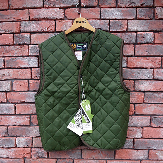 <img class='new_mark_img1' src='https://img.shop-pro.jp/img/new/icons5.gif' style='border:none;display:inline;margin:0px;padding:0px;width:auto;' />Deadstock Belstaff Quilted Bodywarmer Gilet (L) bel-010