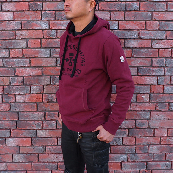 <img class='new_mark_img1' src='https://img.shop-pro.jp/img/new/icons5.gif' style='border:none;display:inline;margin:0px;padding:0px;width:auto;' />Red Torpedo Piston Bolt Hoodie (Burgundy)