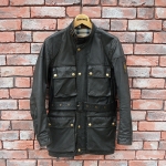 超希少 ベルスタッフ レザージャケット ロゴプレート エイジング 超希少 ベルスタッフ レザージャケット ロゴプレート エイジング 超