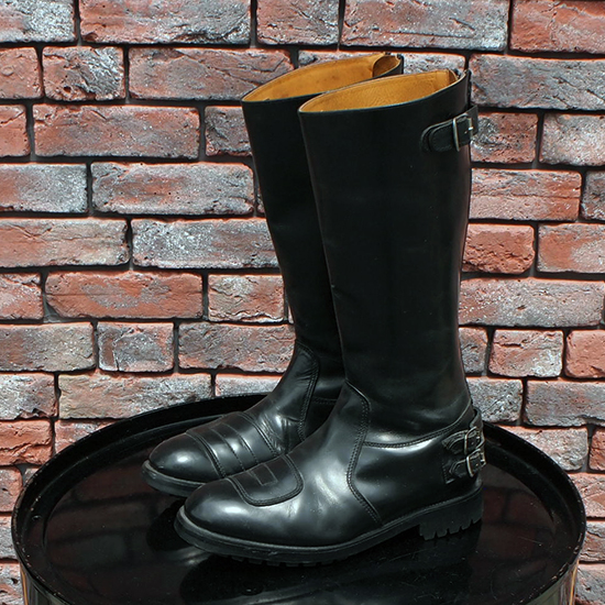 <img class='new_mark_img1' src='https://img.shop-pro.jp/img/new/icons47.gif' style='border:none;display:inline;margin:0px;padding:0px;width:auto;' />Vintage GOLDTOP Back Zip 3-Buckles Boots (UK/10) ukb-311