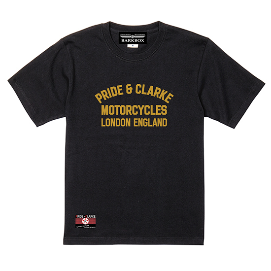 <img class='new_mark_img1' src='https://img.shop-pro.jp/img/new/icons5.gif' style='border:none;display:inline;margin:0px;padding:0px;width:auto;' />Pride & Clarke London T-shirt (Motorcycle)