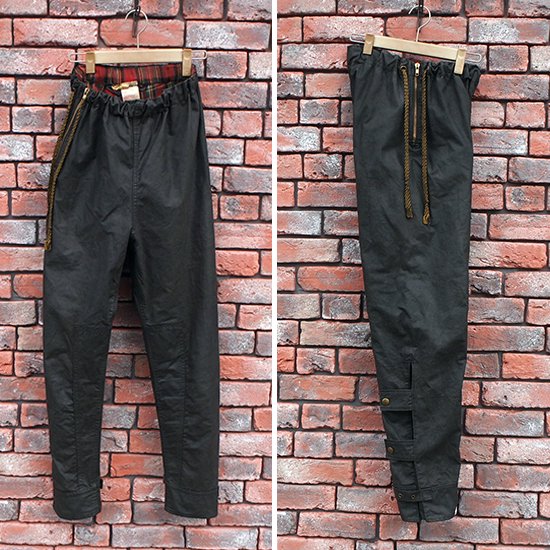 <img class='new_mark_img1' src='https://img.shop-pro.jp/img/new/icons5.gif' style='border:none;display:inline;margin:0px;padding:0px;width:auto;' />Vintage Belstaff Trialmaster Wax Cotton Pants (27-31) otr-09