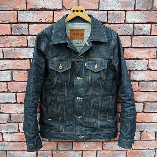 <img class='new_mark_img1' src='https://img.shop-pro.jp/img/new/icons5.gif' style='border:none;display:inline;margin:0px;padding:0px;width:auto;' />BARKBOX 14oz Selvedge Denim Jacket