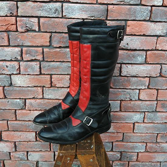 <img class='new_mark_img1' src='https://img.shop-pro.jp/img/new/icons5.gif' style='border:none;display:inline;margin:0px;padding:0px;width:auto;' />Vintage GOLDTOP Trophy 81 Padded Buckles Boots (UK/10.5) ukb-337