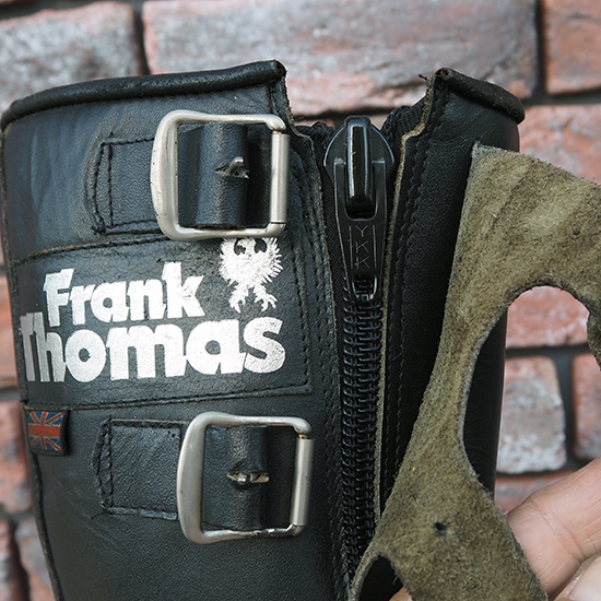 FRANK THOMAS フランクトーマス バックル ブーツ 24cm 24.5cm イギリス ヴィンテージ