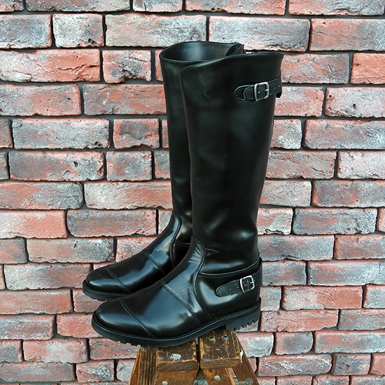 <img class='new_mark_img1' src='https://img.shop-pro.jp/img/new/icons47.gif' style='border:none;display:inline;margin:0px;padding:0px;width:auto;' />Deadstock REGENT Super Hunter type Motorcycle Boots (UK/8) ukb-352