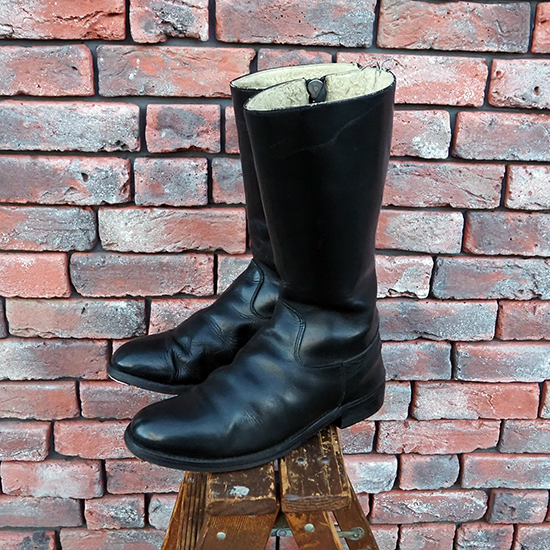 <img class='new_mark_img1' src='https://img.shop-pro.jp/img/new/icons5.gif' style='border:none;display:inline;margin:0px;padding:0px;width:auto;' />Vintage GOLDTOP Trophy 75 Wool Lining Motorcycle Boots (UK/7.5-8) ukb-353