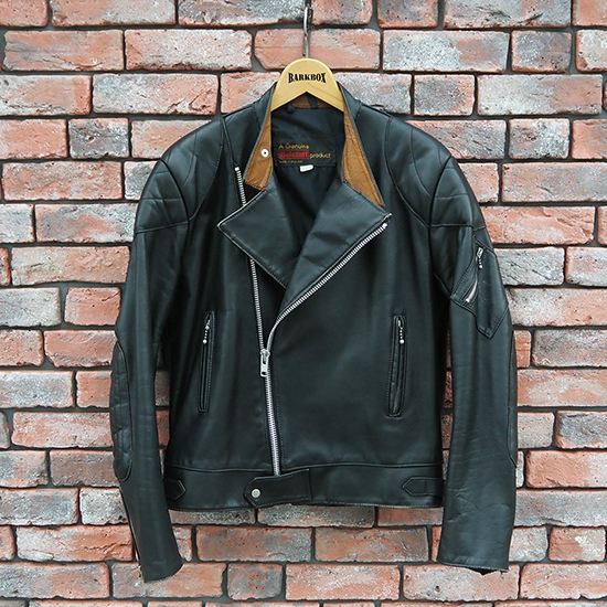 <img class='new_mark_img1' src='https://img.shop-pro.jp/img/new/icons47.gif' style='border:none;display:inline;margin:0px;padding:0px;width:auto;' />Vintage Belstaff Crusader Black Leather Jacket (38-40) vjk-297