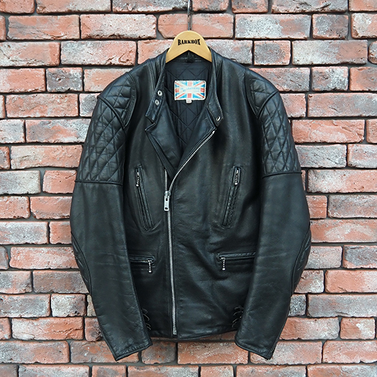 <img class='new_mark_img1' src='https://img.shop-pro.jp/img/new/icons47.gif' style='border:none;display:inline;margin:0px;padding:0px;width:auto;' />MW Leathers London [Rivett's] Leather Jacket (38-40) vjk-299