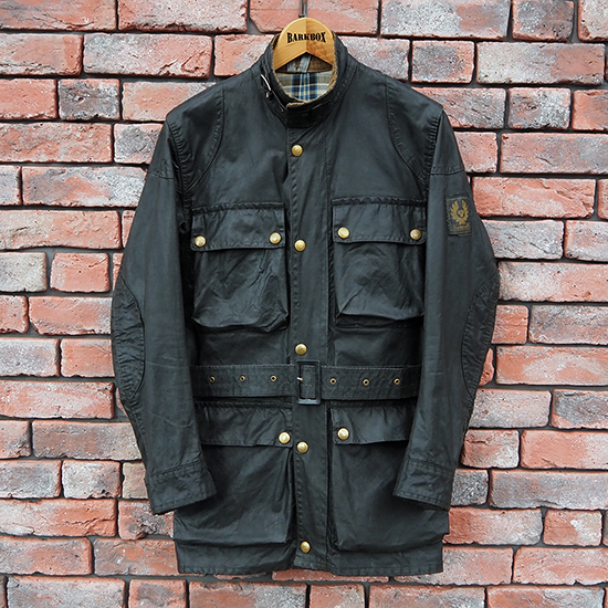 <img class='new_mark_img1' src='https://img.shop-pro.jp/img/new/icons5.gif' style='border:none;display:inline;margin:0px;padding:0px;width:auto;' />Vintage Belstaff Trialmaster Wax Cotton Jacket (32-34) ojk-43