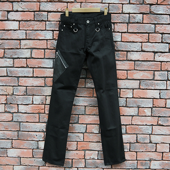 パンツ BARKBOX Slim Paddeed Leather Troursers パンツ BARKBOX Slim Paddeed Leather Troursers TROUSERS（PANTS