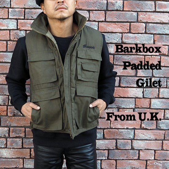 <img class='new_mark_img1' src='https://img.shop-pro.jp/img/new/icons5.gif' style='border:none;display:inline;margin:0px;padding:0px;width:auto;' />��ͽ���BARKBOX Padded Bodywarmer Gilet (Made by Toxico London)