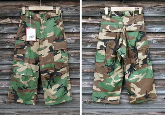 <img class='new_mark_img1' src='https://img.shop-pro.jp/img/new/icons34.gif' style='border:none;display:inline;margin:0px;padding:0px;width:auto;' />Woodland Camo 3/4 Pants (28)