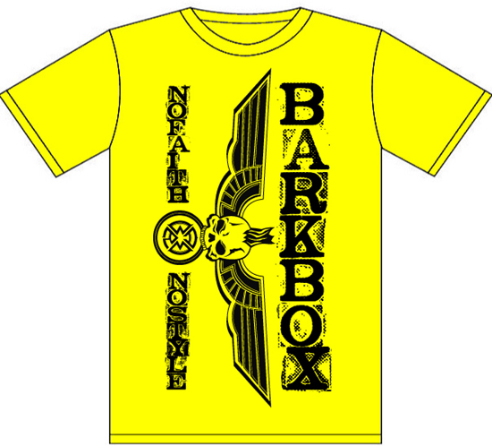 <img class='new_mark_img1' src='https://img.shop-pro.jp/img/new/icons29.gif' style='border:none;display:inline;margin:0px;padding:0px;width:auto;' />BARKBOX SKULL WING T-shirts YE