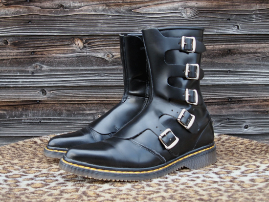 Vintage Dr Martens 5-Buckle Boots / Made in England （UK/5.5） - BARKBOX