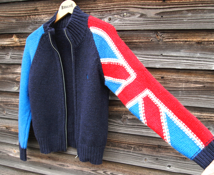 FRED PERRY　MA-1　ユニオンジャック USED Fred Perry Sweater Union Jack (XS) - BARKBOX