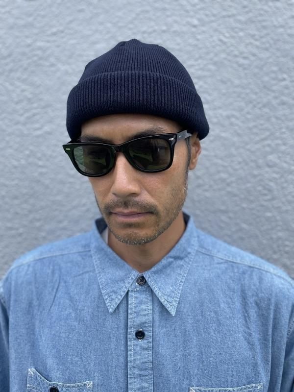 <img class='new_mark_img1' src='https://img.shop-pro.jp/img/new/icons14.gif' style='border:none;display:inline;margin:0px;padding:0px;width:auto;' />RACAL(饫)Roll Knit Cap/Navy