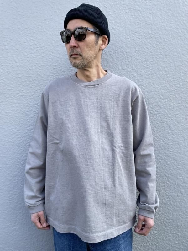 <img class='new_mark_img1' src='https://img.shop-pro.jp/img/new/icons14.gif' style='border:none;display:inline;margin:0px;padding:0px;width:auto;' />JACKMAN(åޥ)Dotsume LS T-Shirts/JM5260/Solid Gray