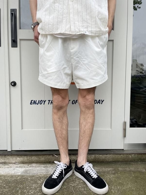 <img class='new_mark_img1' src='https://img.shop-pro.jp/img/new/icons14.gif' style='border:none;display:inline;margin:0px;padding:0px;width:auto;' />WAX(å)Clasic Chino Shorts/White
